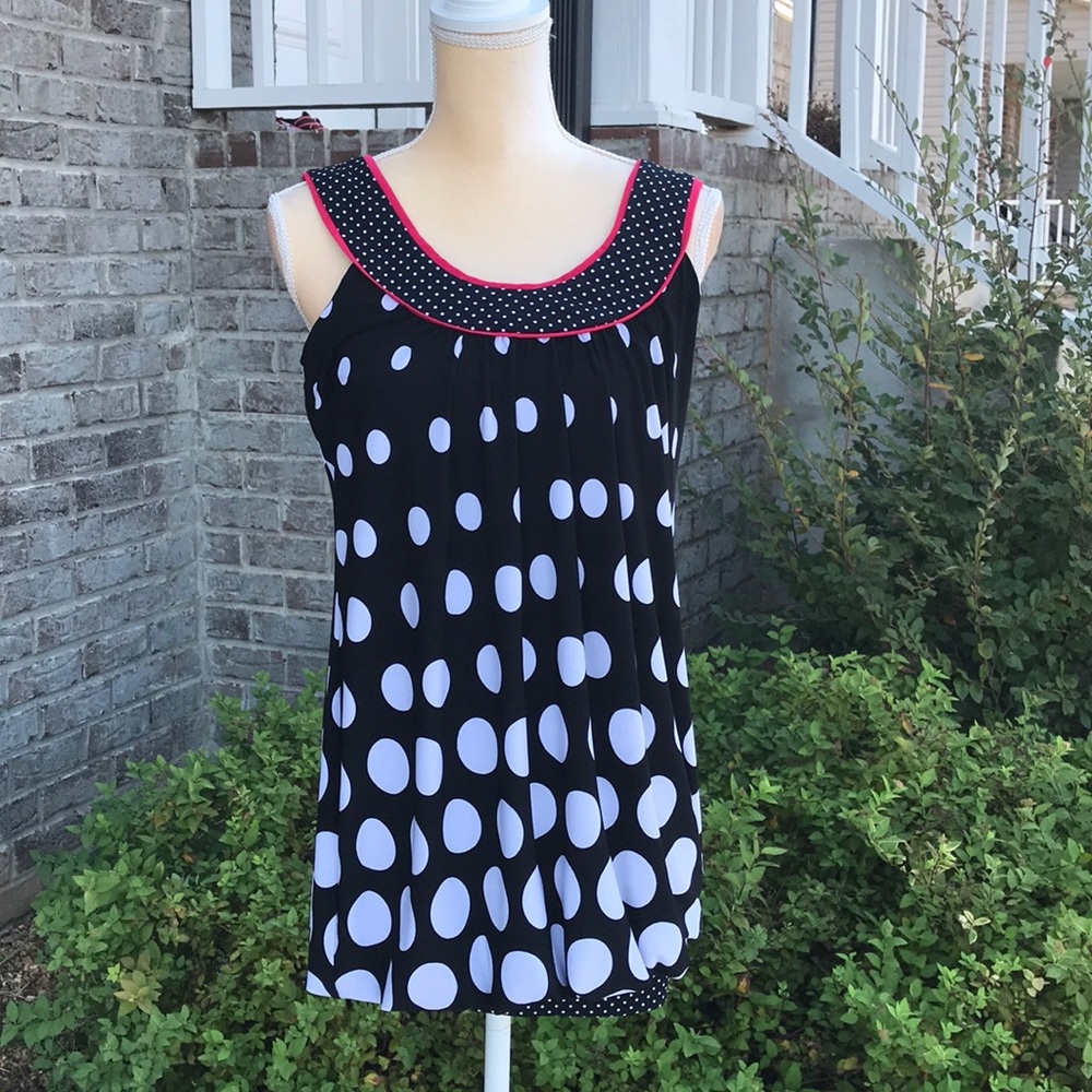 Small Is Byer Polka-Dot Top